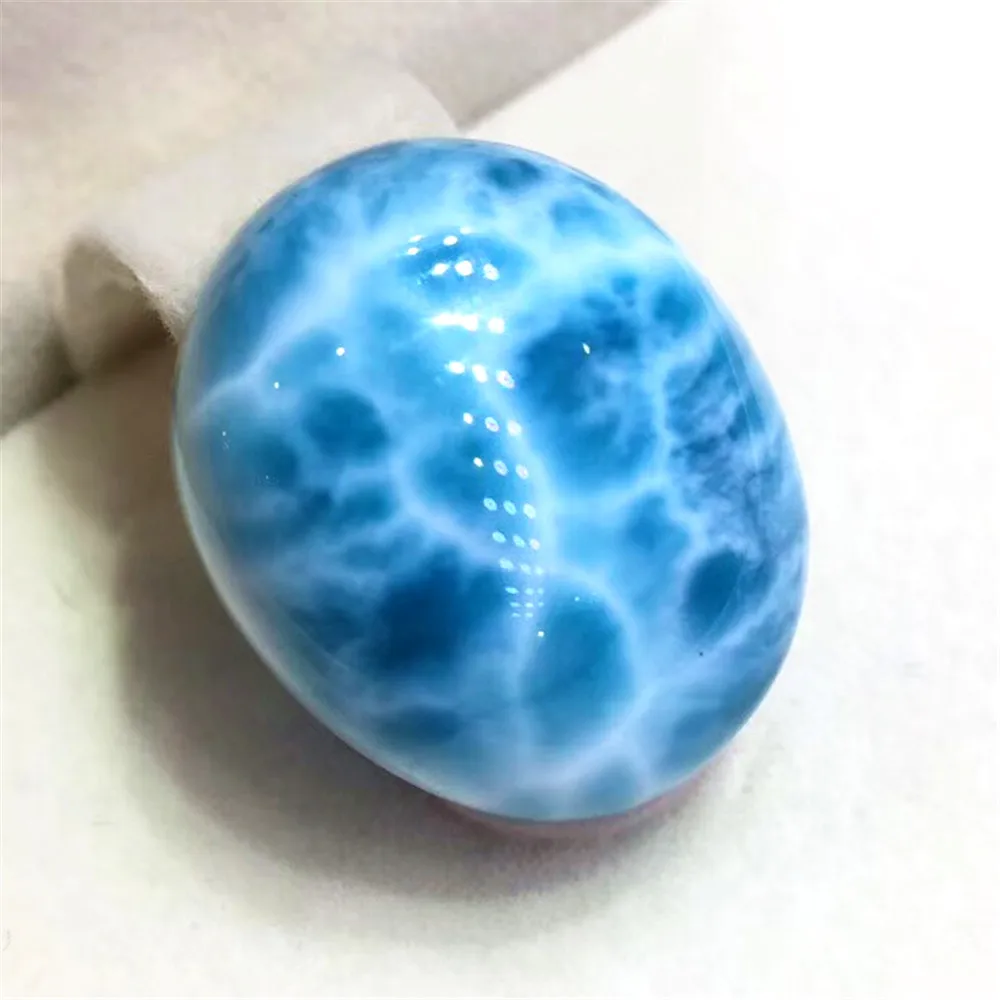 Подвеска Larimar из натурального голубого камня для женщин и мужчин ювелирные