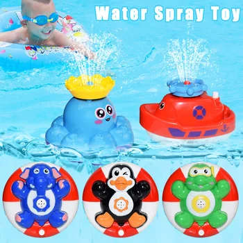 

Electric Water Spray Toy Whale Tortoise Bathroom Infant Kids Water Bath Play Toy YJS Dropship
