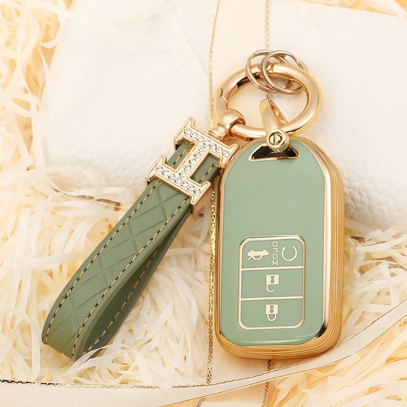 Cover chiate/telecomando per Honda Civic City Accord CRV XR-V odissea Vezel Jade Crider Fit portachiavi - Heede093563ab4775bb2f3a73636f428fc