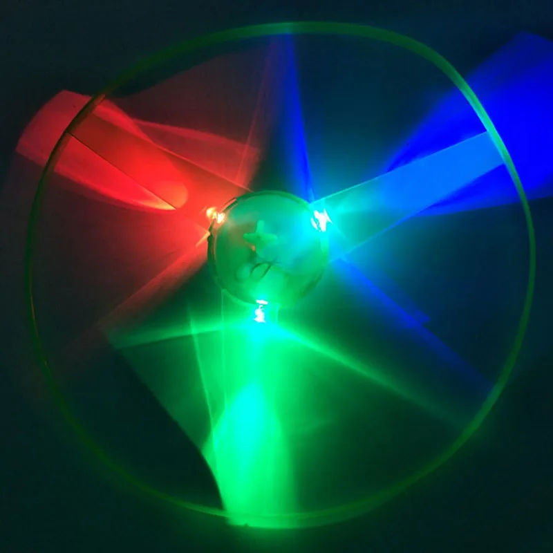 Классическая дверная ручка Pull Propeller UFO Забавные игрушки светодиодный люминесцентный спортивная игрушка для игр на открытом воздухе для детей подарки на день детей