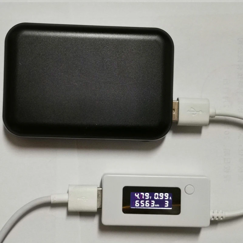 Внешний мини аккумулятор емкостью 20000 мАч Tpye C Micro USB Intput быстрое зарядное