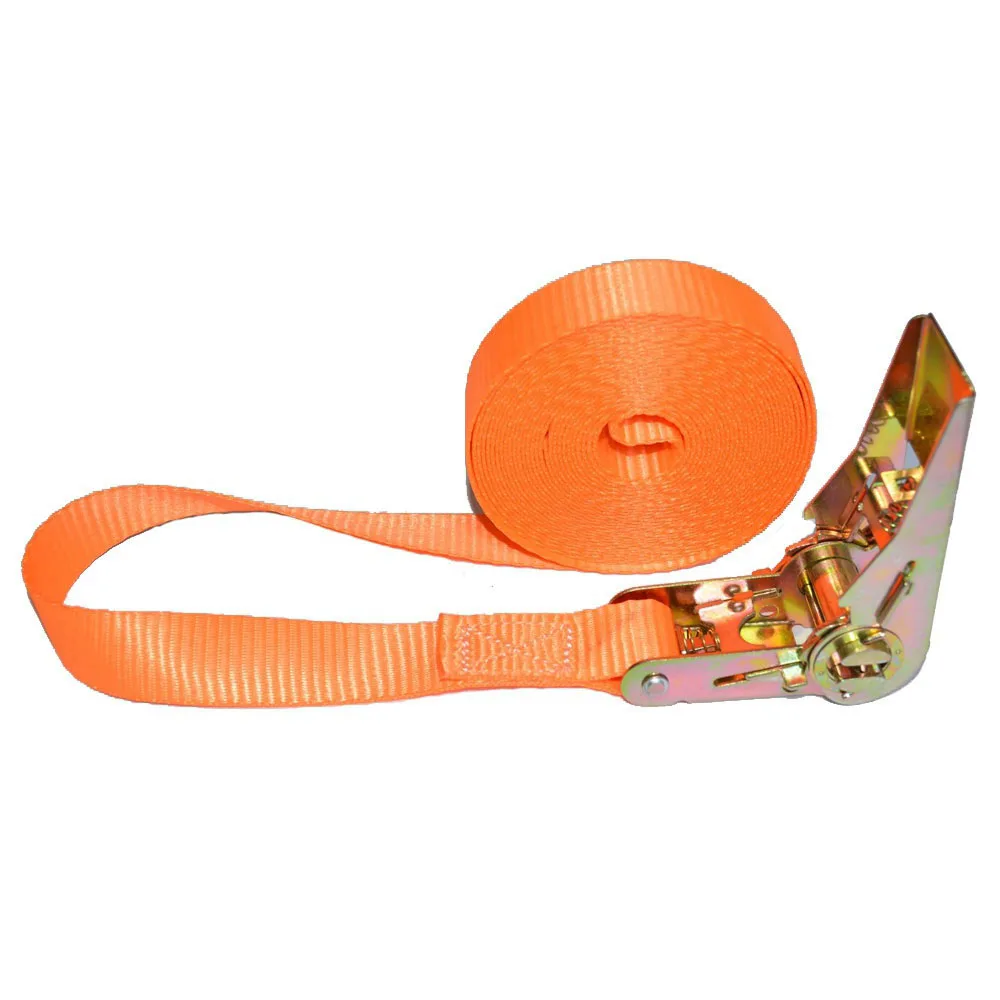 5m Tensioning Belts Adjustable Cargo Straps for Car Truck Boat Ratchet Tie-Down Belt for Luggage Bag Goods Bind Belts