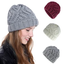 

Winter Hats For Women Beanie Daily Simple Hats Soft Elastic Brimless Cap Solid Color Retro Keep-Warm Caps Knitted Hedging Cap