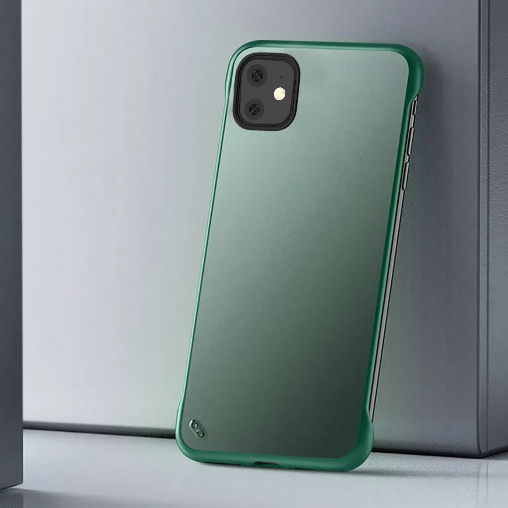 Бескаркасный чехол из поликарбоната для iPhone 11 чехол для iPhone 11 Pro 11 Pro Max Ультратонкий чехол для телефона полуупаковка защитный чехол 19Sep