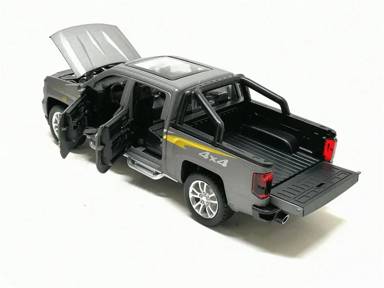 1:32 Chevrolet Solander грузовик литая под давлением модель автомобиля моделирование металлический сплав автомобиль оттягивание игрушки подарки для детей Детская Коллекция