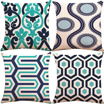 

Modern Minimalist Stripes INS Wind Hug Pillowcase Home Soft Decoration Sofa Pillow Case Customizable Geometry Abstract Hug Pillo