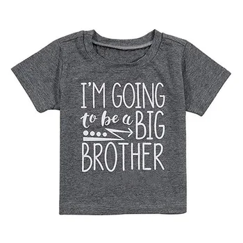 

Summer Baby Boy Girl Tees Short Sleeve Letter Print Tops T-Shirts Kids Tops Casual Blouse Summer Children Clothes