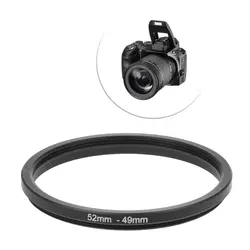 52 мм до 49 мм Металлические Понижающие кольца адаптер для объектива фильтр аксессуары для камеры Новый LX9A