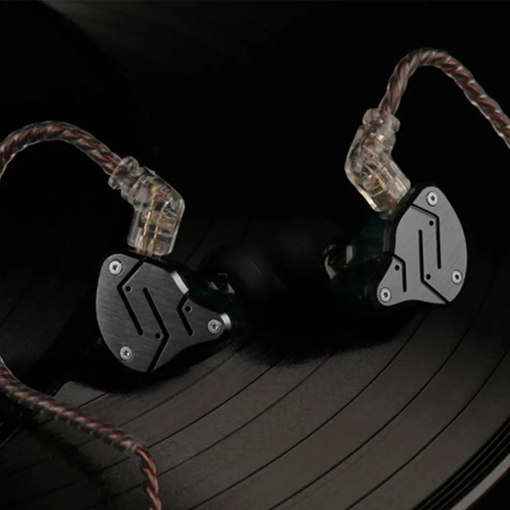 Сабвуфер металлические наушники-вкладыши Hifi подвижный Железный четырехъядерный провод управление музыкой Спортивные Универсальные наушники Поддержка кабель Замена