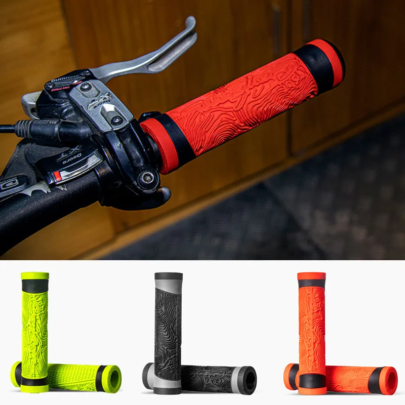 Bike Grips CNC Silicone Non-Slip MTB/BMX Handlebar Grips (130mm