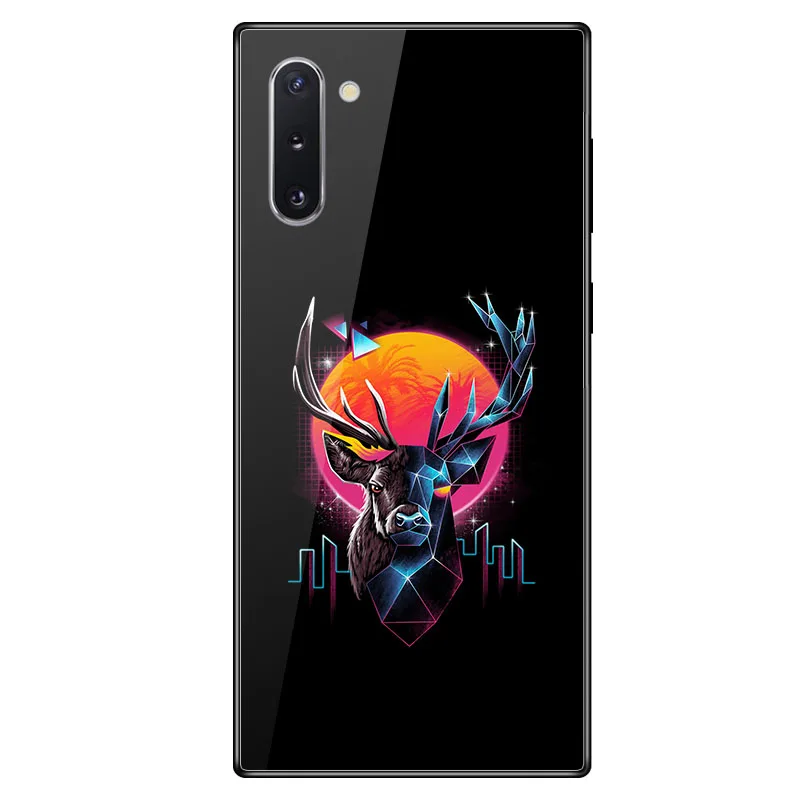 Geruide для samsung note 10 Galaxy Note10 чехол, закаленное стекло чехол cubierta para Для samsung note 10 Pro Note10 Plus чехол - Цвет: A010