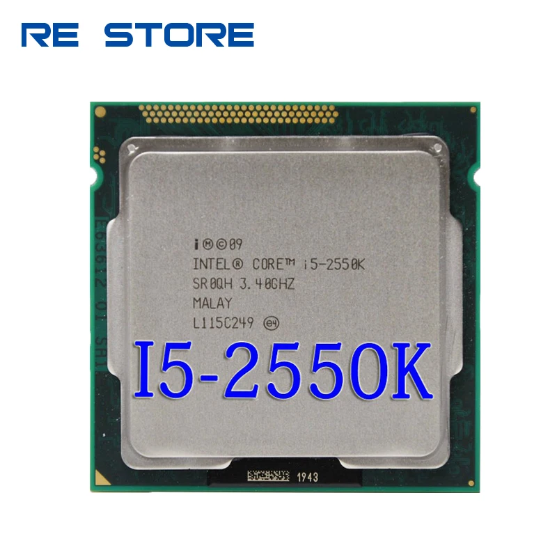 Процессор lntel i5 2550K quad core 3 4 GHz Socket LGA 1155 6 MB cache TDP 95 W|processor mobile|processore intel i7 extreme editionprocessor
