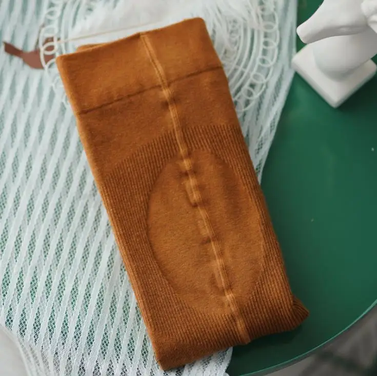 Осенние модные хлопковые тонкие колготки, леггинсы, 18 цветов, TZ05 - Цвет: caramel colour