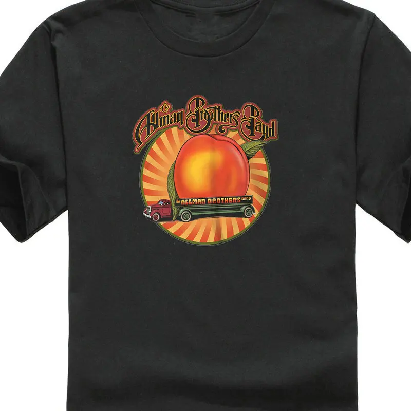 Футболки с вырезом лодочкой The Allman Brothers Band 'персиковый грузовик спортивная