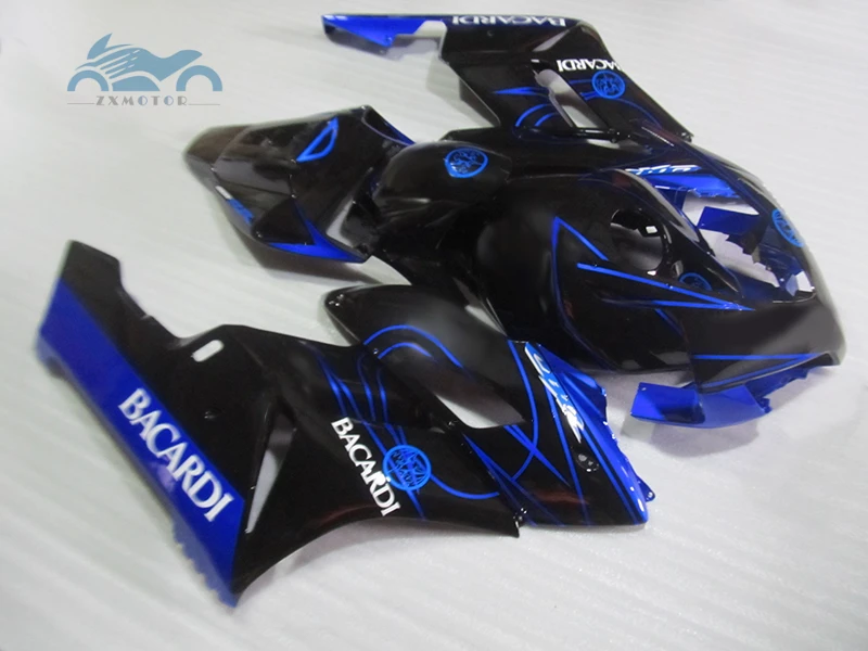 Пользовательские комплект обтекателя впрыска, пригодный для Honda CBR1000RR 2004 2005 CBR 1000RR 04 05 синий черный пластик гоночная обтекаемая форма наборы KR11