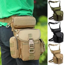 Поясная сумка модная мужская армейская винтажная сумка на бедрах Полезная поясная сумка карман Регулируемая походная Мужская поясная сумка для мотоцикла на ногу O66