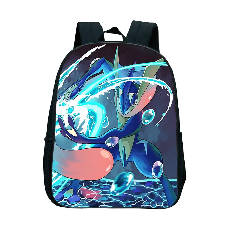 Покемон Greninja рюкзак для маленьких мальчиков и девочек, футболка, сумки для детского сада, школы, Пикачу, книга Сумка детский подарок мини книг Mochilas