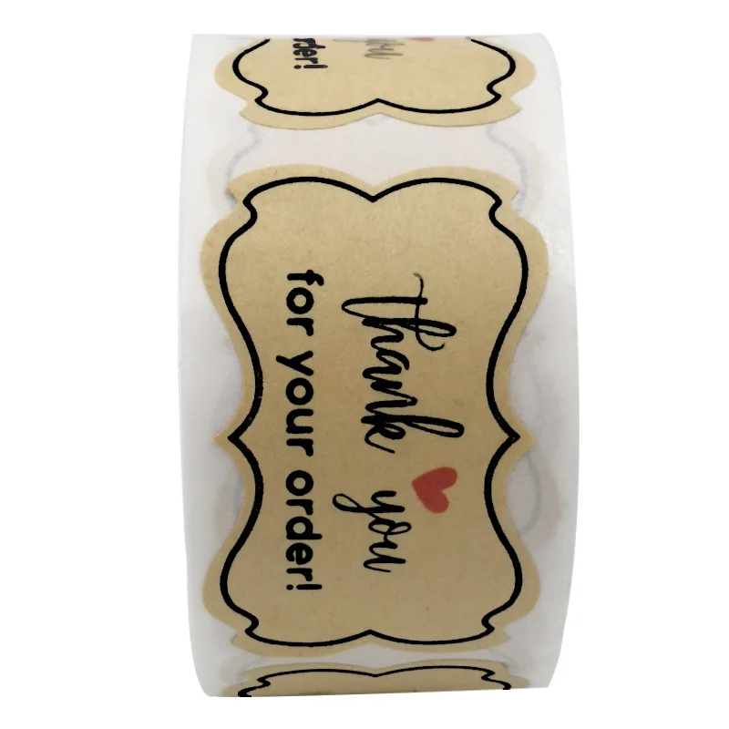

Thank You For Your Order Supporting My Business Stickers Seal Labels Turning One Favors Envelope Supplies Stationery Stickers