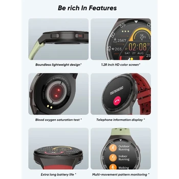 LIGE-reloj Digital con correa de silicona para hombre, cronógrafo deportivo, electrónico, LED, resistente al agua, Bluetooth, novedad 5