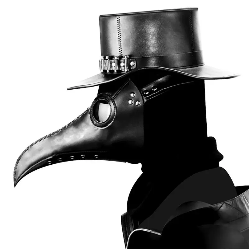 Чумного доктора птичья маска длинный нос клюва искусственная для мотоциклов