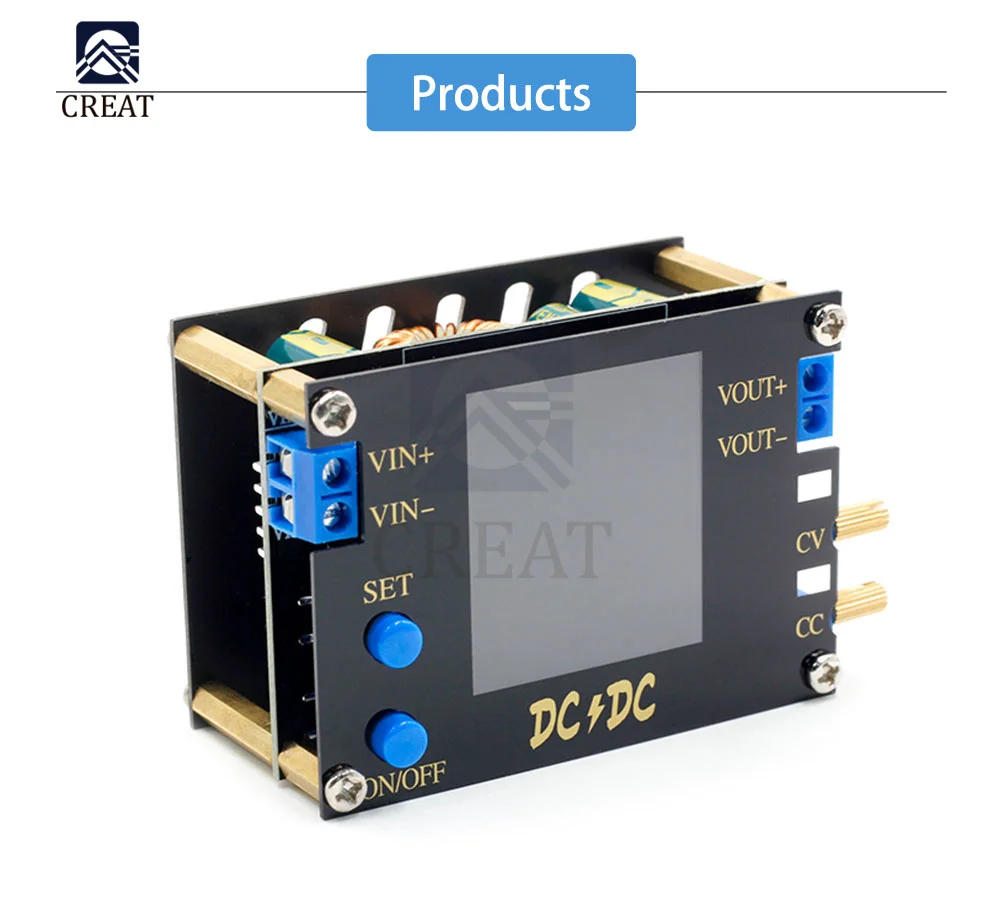 CC CV Regolabile 3A 35W DC 5 -30V A DC 0.5 -30V Step Up Down Buck Boost Converter Modulo Di Alimentazione Regolatore Di Tensione - Foto 9