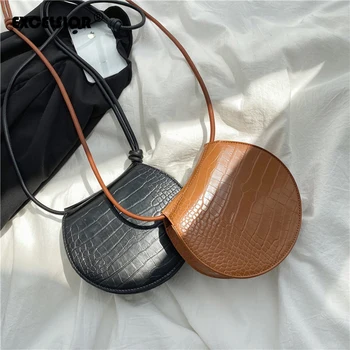 

EXCELSIOR 2020 Mini Crossbody Bags PU Vertical Phone Bag INS Fashion Small AAlligator Print Shoulder Bag for Female Bolsos Mujer
