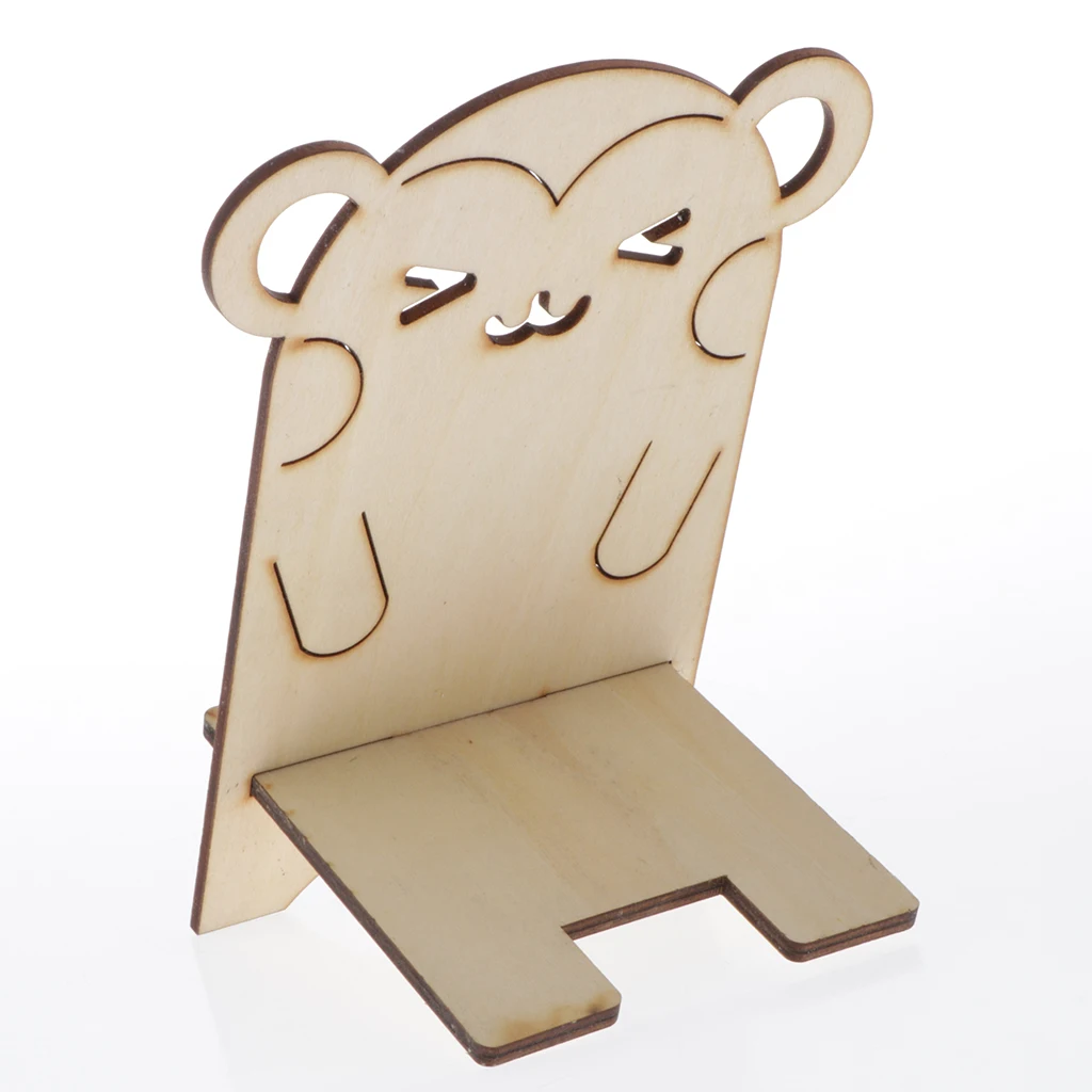 Cute Phone Rack Table Mat Cup Pad Home Decor Necklace Jewelry Display Holder