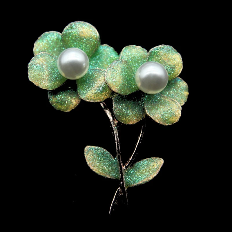 

Enamel Chrysanthemum Daisy Flower Shape Brooch Pins for Women Girls DIY Banquet Party Pins Fashion Jewelry