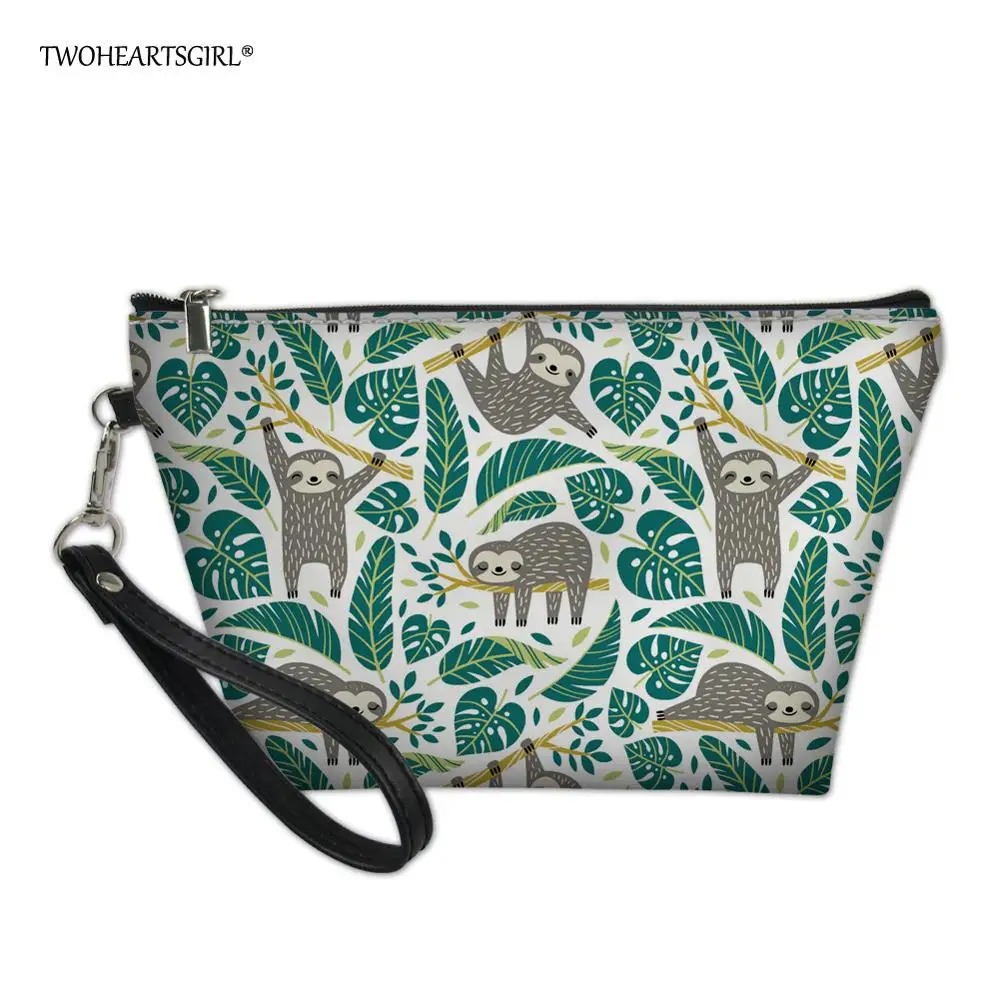 Женская кожаная косметичка twoсердцебиения маленькая Водонепроницаемая дорожная