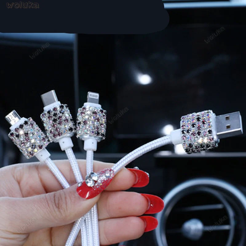 Подставка для мобильного телефона в автомобиль с двойным интерфейсом USB быстрое зарядное устройство кабель для передачи данных с одной в течение трех мульти-функциональный адаптер CD50 Q04