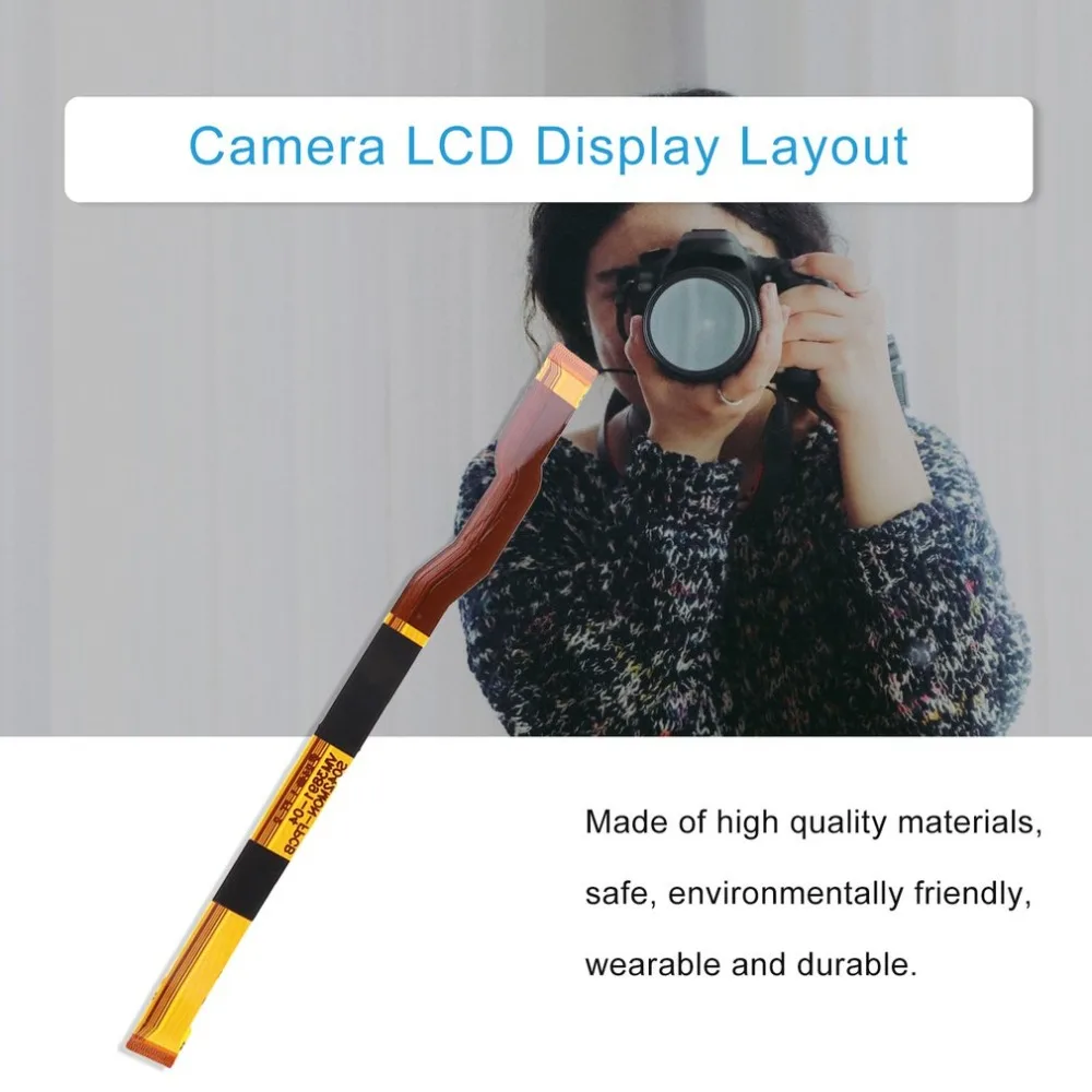 Для Olympus E-PL5 EPL5 E-PL6 EPL6 ЖК-шлейф соединительный кабель ленточный кабель для камеры Re пара часть комплект гибкий кабель