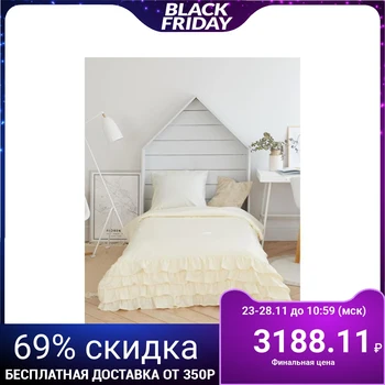 

Bed linen Ethel "Milk caramel" 1.5 joint venture 145x210 ± 2 cm, 150x210 ± 3 cm, 50x70 ± 3 cm - 1 piece, mako-satin