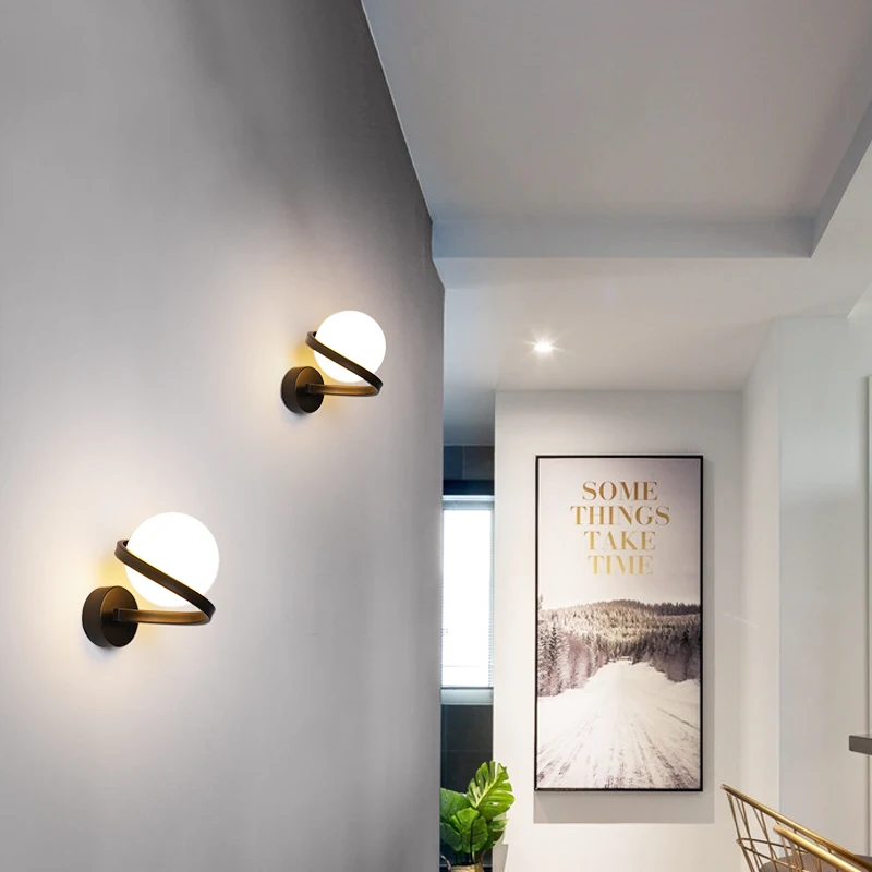 Comedor Jardín De Lluminación Lamparas para Dormitorios Salon LED Apliques De Pared Interior Modernos