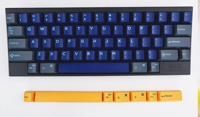 ABS Комплект клавиш для hhkb pro2 емкостная клавиатура topre keycaps - Цвет: A kit