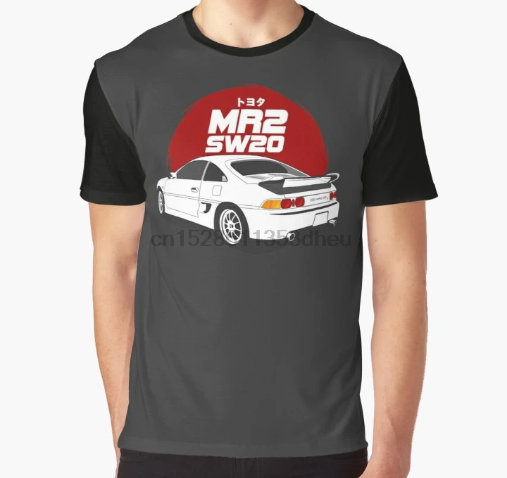 Принт по всей поверхности 3D Футболка мужская забавная футболка Toyota MR2 SW20 Женская