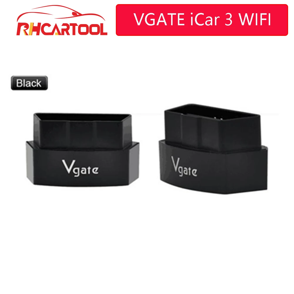 Vgate iCar3 Wifi elm327 Wifi Поддержка большинства протоколов OBDII Cars iCar 3 ELM 327 считыватель кодов для Android/IOS/PC