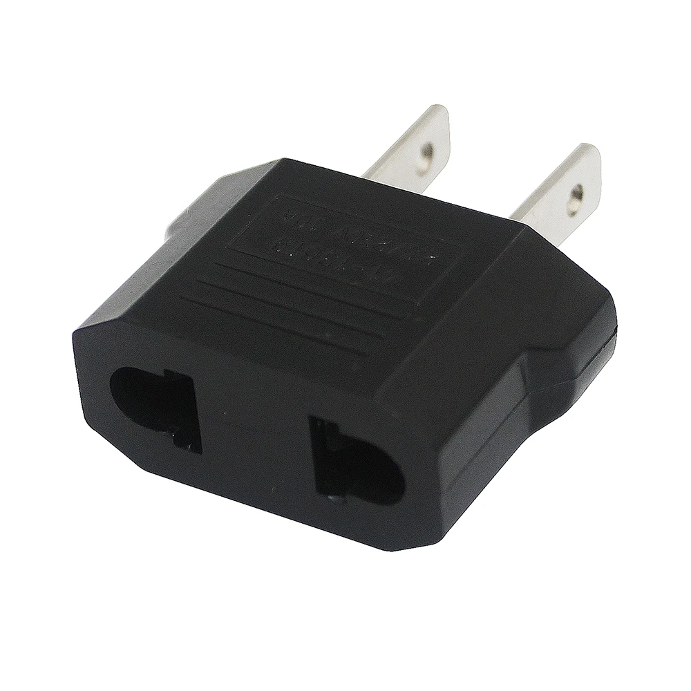 Minismile 5 шт., алюминиевая крышка, 25В-250 V 10A Универсальный EU/розетка стандарта США, чтобы штепсельная вилка американского стандарта AC Мощность адаптер/Зарядное устройство комплект