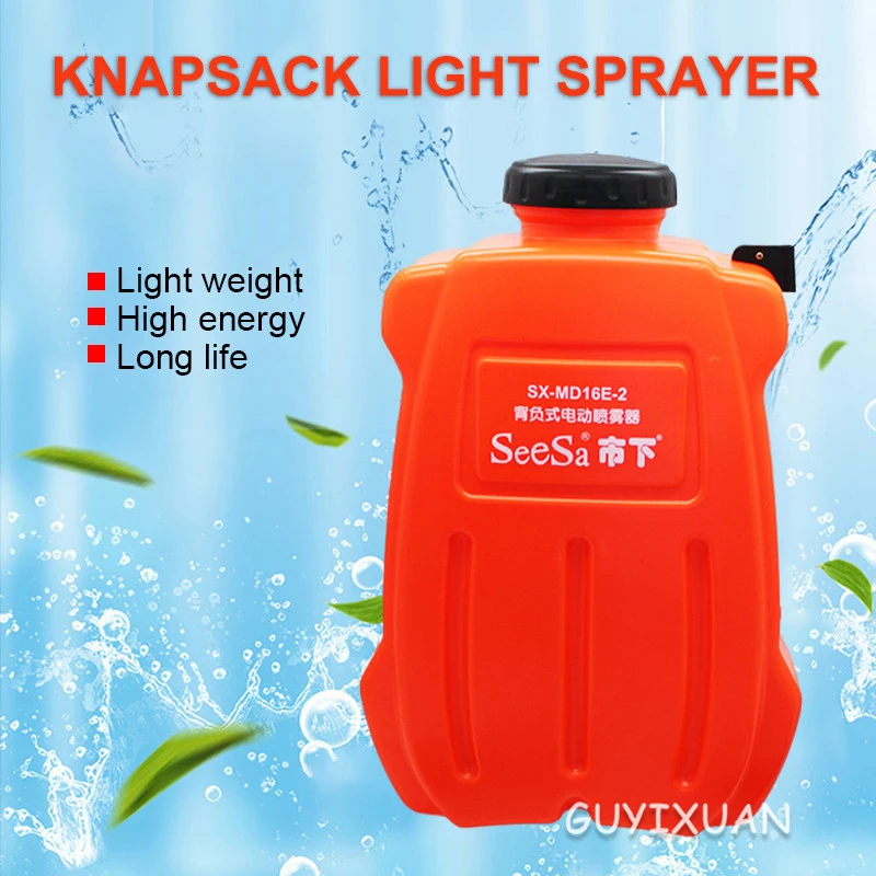 Electric Knapsack sprayer nozzle fight drugs high pressure agricultural 12v battery fully automatic household | Инструменты