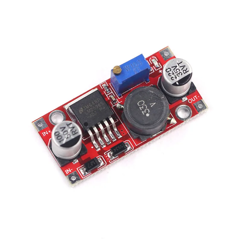 1 шт Высокое качество 3A Регулируемый DCDC LM2596 LM2596S вход 4 V-35 V Выход 1,23 V-30 В постоянного тока dc понижающий Питание Регулятор модуль