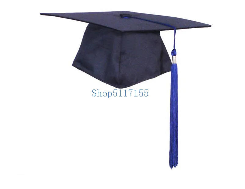 Школьная выпускная вечерние шапка с кисточками Mortarboard университетский девичник, магистр, доктор, академическая шапка, 50 шт - Цвет: C