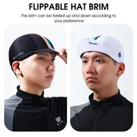 WEST BIKING Bike Caps Breathable Summer Sport Hat Anti-UV Cycling Helmet Liner Riding MTB Bicycle Bandana Motorcycle Headwear 2