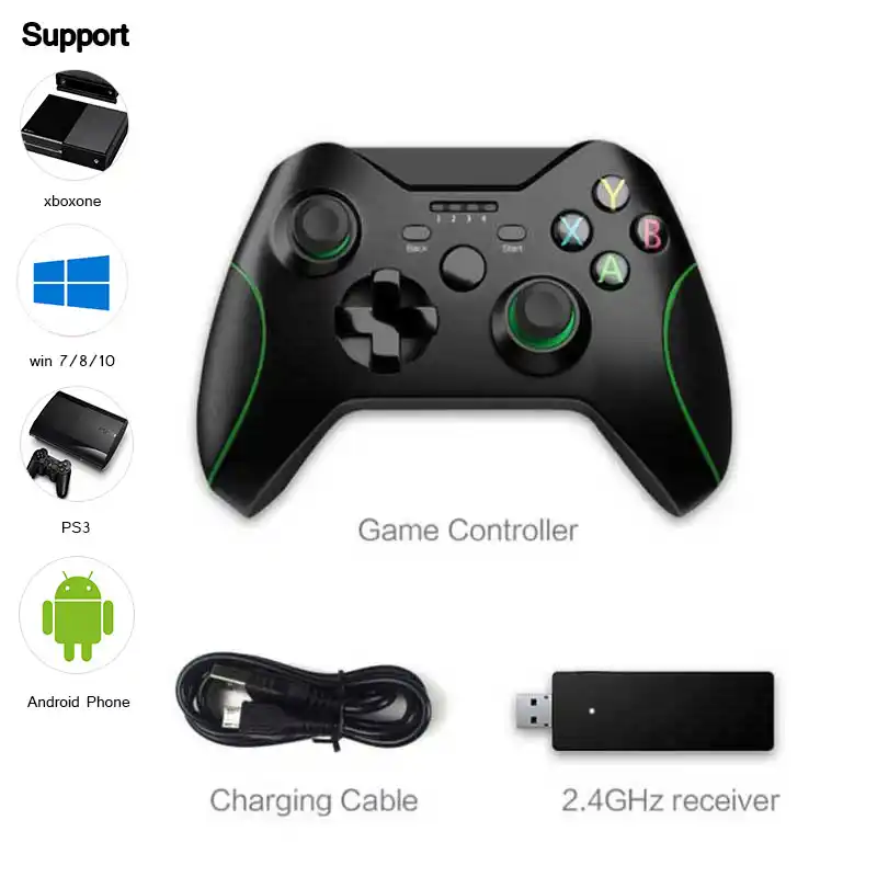 2 5グラムワイヤレスコントローラデュアル振動ゲームパッドジョイスティックソニーps3コンソールxbox One Android用pc勝利7 8 10 ゲームパッド Aliexpress