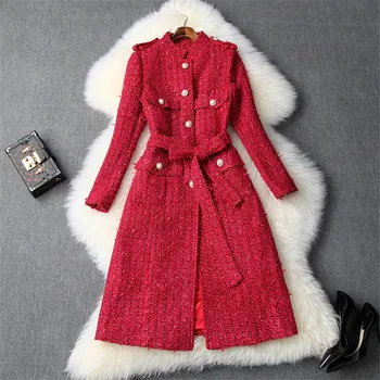 

2019 Autumn Winter women wool coat new fashion wool coat women winter wool jackets female coat