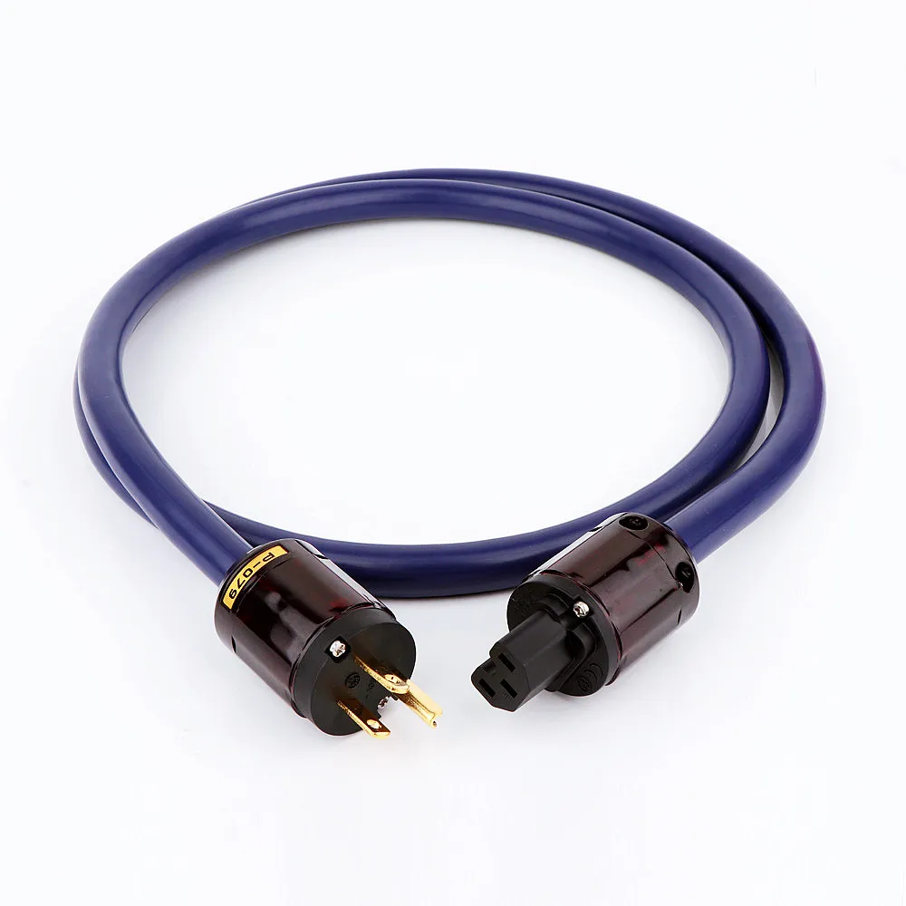 

Hi-end 4N OFC кабель питания Hifi Audio US/EU позолоченный Штепсель шнур питания переменного тока