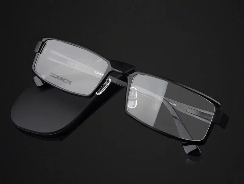 Ultralight Titanium Square Glasses Frame Men Optical Myopia Prescription Eyeglasses Frames Full Rim Speatacles Eyewear Oculos