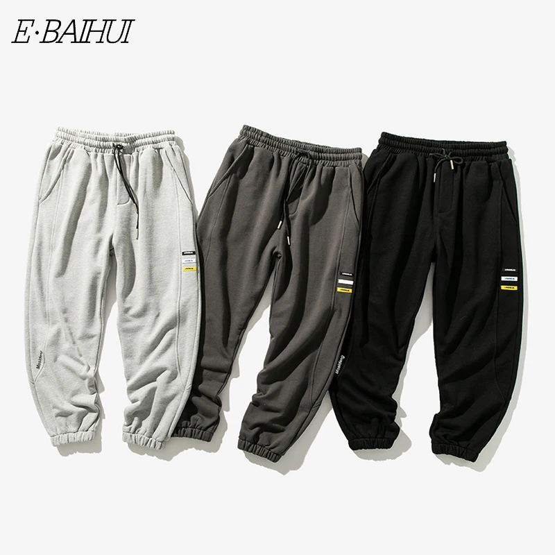 

Casual Slim Fit Mens Joggers Fur Sweat Pants Fashion Large Size Stretch Long Trousers Runner Pants Streetwear Men Cargo Pants