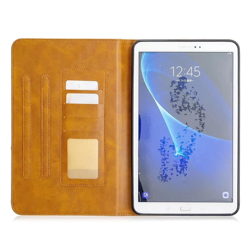 Чехол для Samsung Galaxy Tab A A6 10 1 дюйма 2016 T585 T580 SM T580N умный чехол из искусственной кожи с