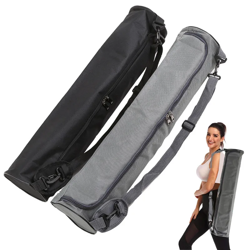 

72*25cm Yoga Mat Bag Waterproof Zip Backpack with Adjustable Strap Drawstring for Shoulder Carriers Pilates Holder(no yoga mat)