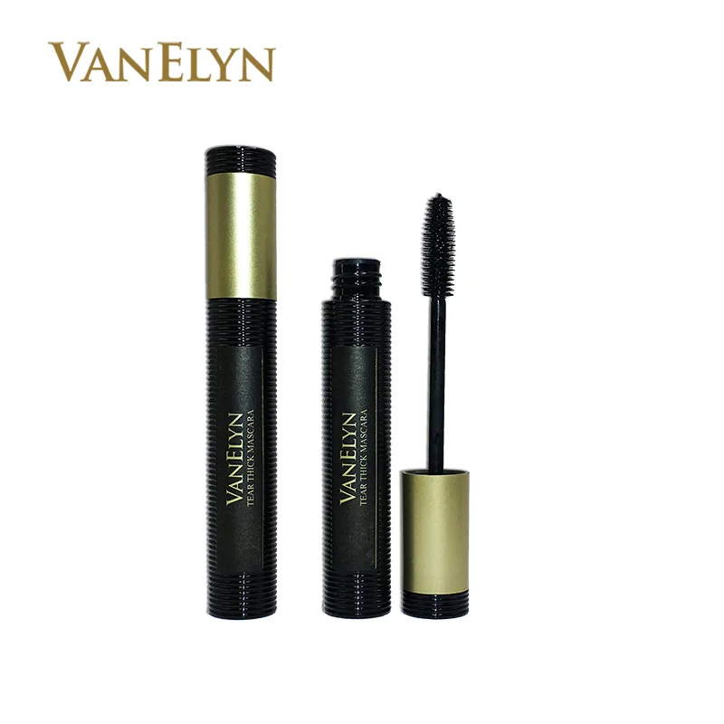 Vanelyn Водостойкая тушь для ресниц Черная объемная Удлиняющая Подкручивающая тушь для ресниц любимая тушь для девочек Прямая поставка Макияж