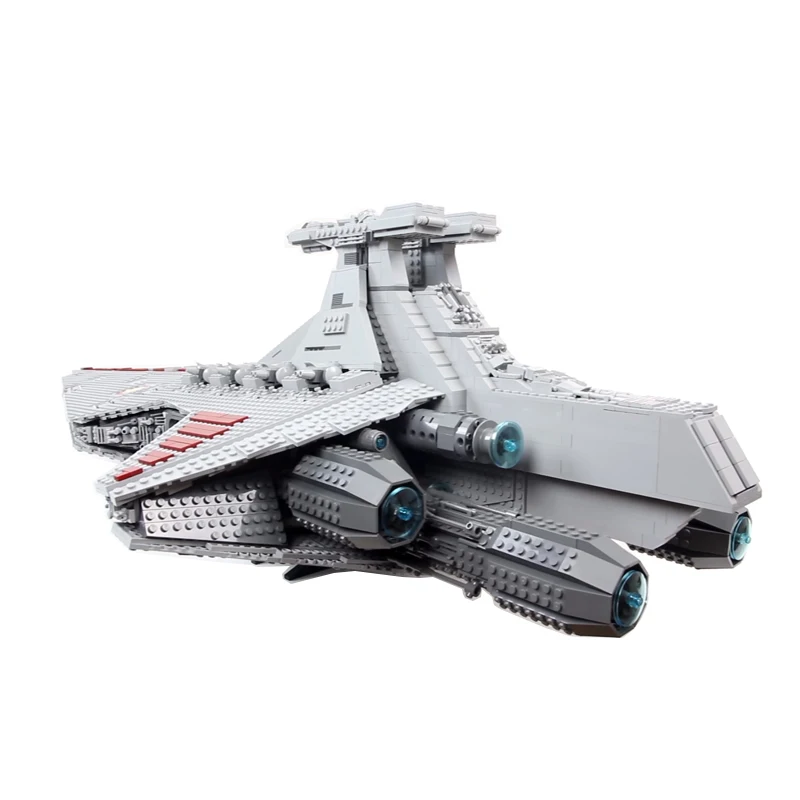 DHL 05077 MOC Star Toys Wars The UCS ST04 Реал Крузер Звездный Разрушитель набор образовательных строительных блоков Кирпичи Детские игрушки Подарки